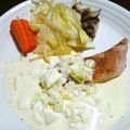 dameyome's cooksnap of when they made さけのムニエル・タルタルソース添え.