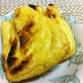 ふわふわふわふわ's cooksnap of when they made 焼き薄揚げ・チーズ入り.