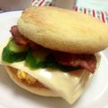 サンディサンディ's cooksnap of when they made ベーコンエッグチーズマフィン♪.
