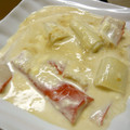 maruru-nn's cooksnap of when they made 長ネギとカニカマの♪簡単和風グラタン♪.