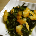 maruru-nn's cooksnap of when they made 海老とほうれん草の塩麹炒め.