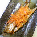 corocomi's cooksnap of when they made ゆずポン酢で簡単！鮎の南蛮漬け.