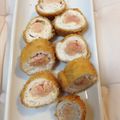 ducktail's cooksnap of when they made 明太子のささみ巻きフライ.