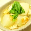モモキト's cooksnap of when they made カブ・エビ・鶏の煮物.