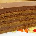 もんまりきん's cooksnap of when they made カフェモカバタークリームケーキ.