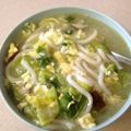 YuMy84's cooksnap of when they made 白菜と生姜入りの餡かけ風煮込みうどん.