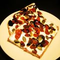 ひさかた's cooksnap of when they made ライ麦パンのヘルシーオープンサンド☆.