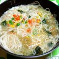 nagomaya's cooksnap of when they made 鍋一つで☆あったか味噌にゅうめん.