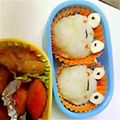 りおいく's cooksnap of when they made かえるのキャラ弁.