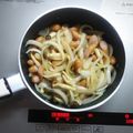 彩音ｍａｍａ's cooksnap of when they made ソーセージと玉ねぎの簡単炒め.