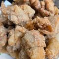 ゆるмαмα's cooksnap of when they made 肉汁がジュワッと旨い！鶏もも肉の塩唐揚げ.
