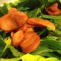 Tarorieko's cooksnap of when they made ほうれん草とベーコンのサラダ★.