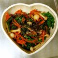 ちいちゃなまーぶる's cooksnap of when they made しっかり砂糖が決め手！もやしと春菊ナムル.