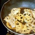 おねむです's cooksnap of when they made 蓮根のきんぴら.