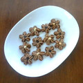 まくのうち's cooksnap of when they made 桜の形の黒糖クッキー（卵不使用）.