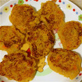 raigetu's cooksnap of when they made ☆かぼちゃとツナのもっちりお焼き☆.