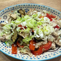 みのりっくす's cooksnap of when they made 豚しゃぶと茄子の香味だれ和え.