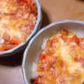 コリラックマ◎'s cooksnap of when they made ヘルシーなリゾット風トマトグラタン.