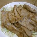 3姉妹ちゃんママ's cooksnap of when they made 我が家最高の割合で作った生姜焼き♡.