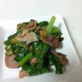 sfcc's cooksnap of when they made 豚バラと小松菜のにんにく炒め煮.