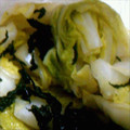キャラメルなっつ's cooksnap of when they made 白菜とわかめのあっさり漬け.