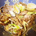 cotta's cooksnap of when they made 美味☆あさりの酒蒸しそば.