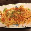 あちこひめ's cooksnap of when they made 蟹のトマトクリームパスタ.