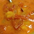 nuri0's cooksnap of when they made カボチャとサツマイモの濃厚トマトスープ.