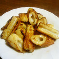 kurozubb's cooksnap of when they made ちくわ炒め　わさび醤油味.