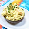 ジョンリークッカー's cooksnap of when they made アボカド！えび！ゆで卵！マヨネーズ！.