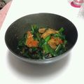Ruri03's cooksnap of when they made 小松菜と油揚げのナンプラー炒め.