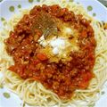 りゅたんまま's cooksnap of when they made 【手作りソースで】ミートスパゲティ.