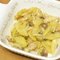 ミッキーマウス本人's cooksnap of when they made セロリが甘い！セロリと茸の味噌バター炒め.