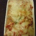 *キンモクセイ*'s cooksnap of when they made じゃがいもとキムチのあつあつグラタン♪.