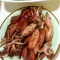 りゅたんまま's cooksnap of when they made イカのわた焼き.