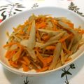 m@n@'s cooksnap of when they made 止まらない！ごぼうのペペロンチーノ★.