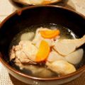 白玉季菜粉's cooksnap of when they made コラーゲンたっぷり♪鶏と根菜の美肌スープ.