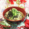 みなみんくっきんぐ's cooksnap of when they made さんまの蒲焼缶詰で冷たいとろろ蕎麦.