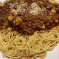 クックMQC571☆'s cooksnap of when they made トマト感たっぷり♪ミートソーススパゲティ.