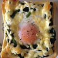 らさは's cooksnap of when they made 香ばしマヨがそそる！目玉焼きトースト＊＊.