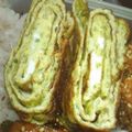 九道礼菜's cooksnap of when they made お弁当にも♡青のりチーズの玉子焼き.
