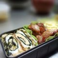 yomemi's cooksnap of when they made お弁当に♪海苔とチーズの卵焼き.