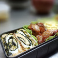 yomemi's cooksnap of when they made お弁当に♪海苔とチーズの卵焼き.