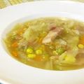 イベ長's cooksnap of when they made 簡単☆ベーコンとお野菜のコンソメスープ.