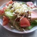 わかもぐ's cooksnap of when they made * トマトとレタスのタコライス.