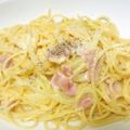 monogusa07's cooksnap of when they made 冷蔵庫にあるもので♪カルボナーラ♪.