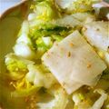 Ma＊Chan's cooksnap of when they made レンジで簡単♪塩麹白菜と昆布漬物.