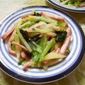 えれぼん's cooksnap of when they made 免疫力アップ小松菜じゃがいものシャキ炒め.