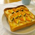 ポコバナナ's cooksnap of when they made ＊　パンプキンハニートースト　＊.