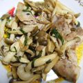 say26's cooksnap of when they made かんたん♪きのこたっぷり豚バラシソ風味.